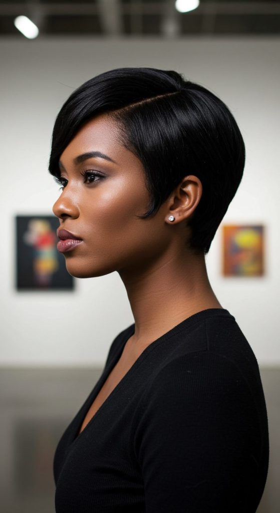 3. Sleek Polished Pixie