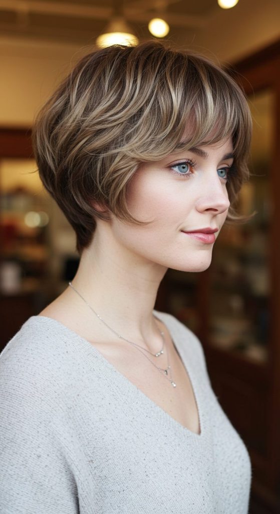 35. Effortlessly Cute Short Style