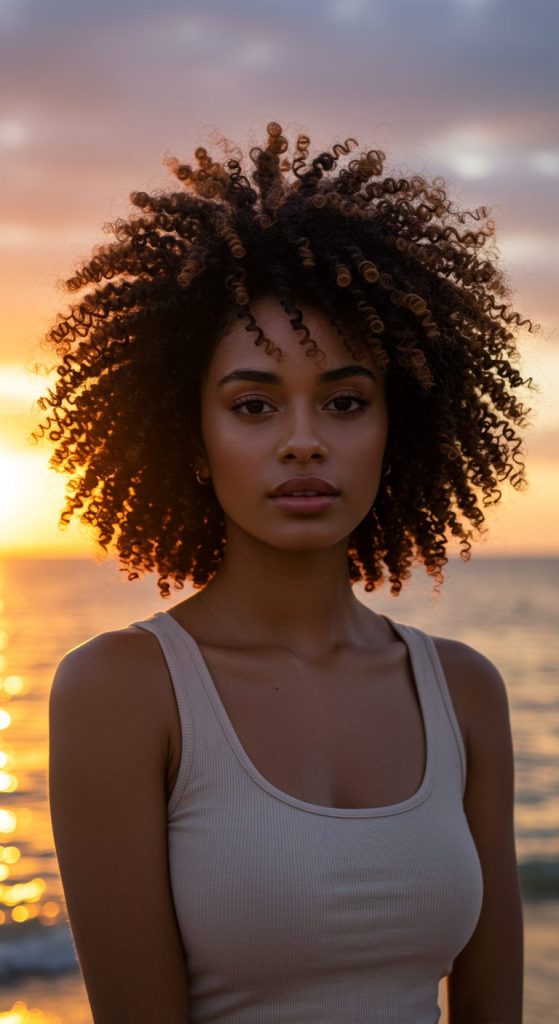 4. Curly Ultra-Short Pixie