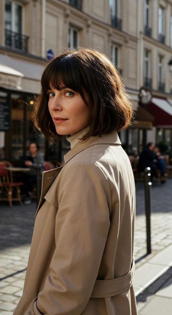 4. French-Inspired Bob