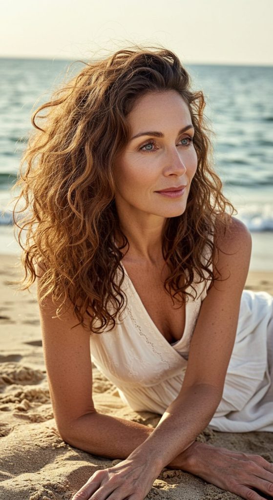 4. Tousled Romantic Curls