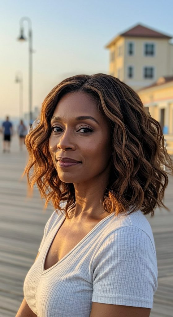 5. Beachy Waves Medium Cut