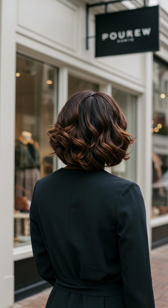 6. Feathered Lob (Long Bob)