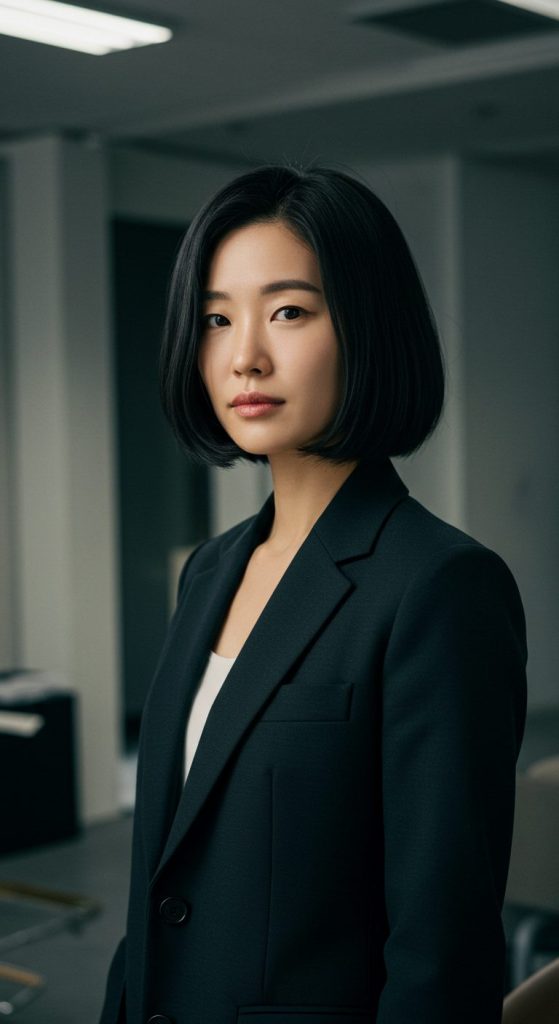 7. Sleek Rounded Bob