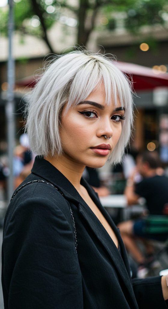 8. Choppy Pixie with Fringe