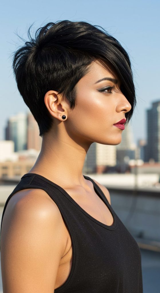 8. Pixie Bob with Side Undercut