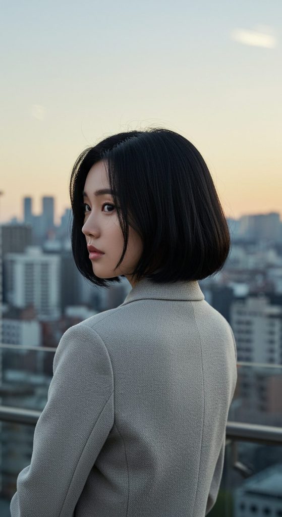 8. Rounded Bob with Layers