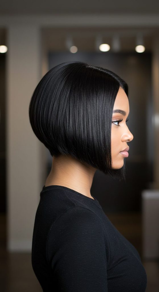 8. Sleek and Chic Short Style