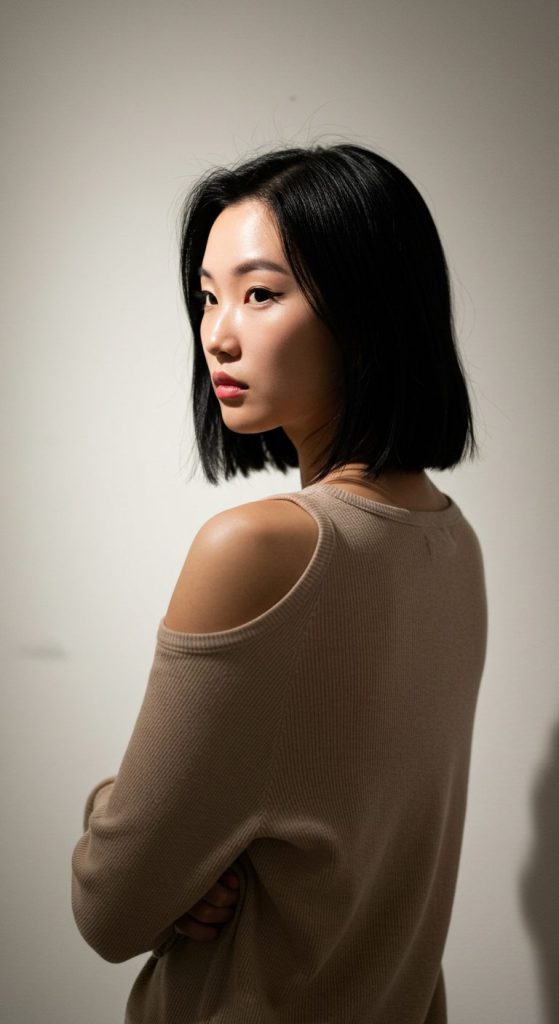 9. Straight Cropped Cut