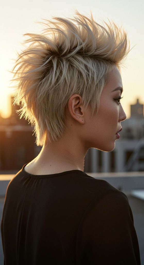 9. Textured Feathered Pixie