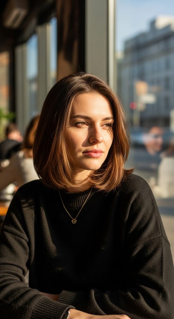 1. Classic Layered Bob Layered Bob Cut