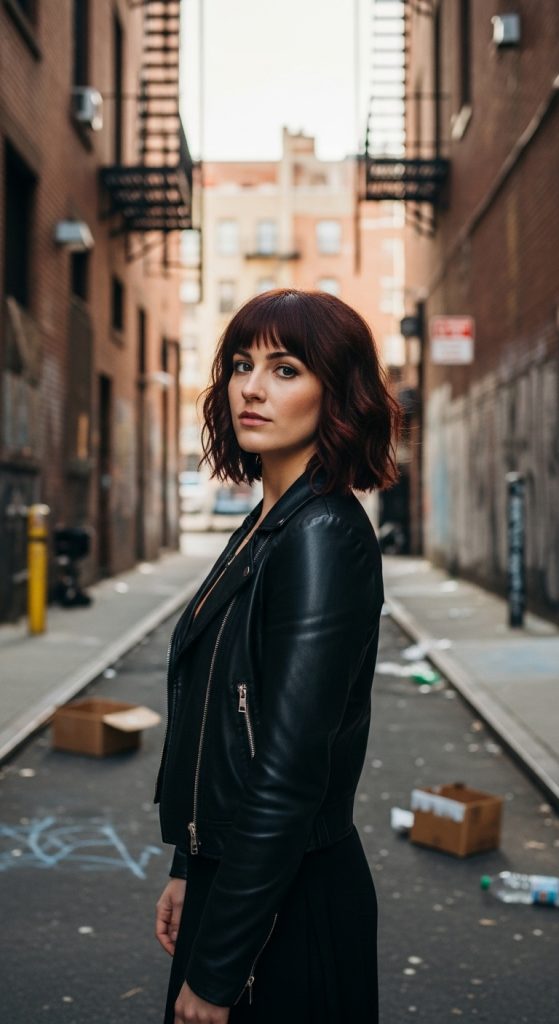 13. Choppy Bob with Bangs