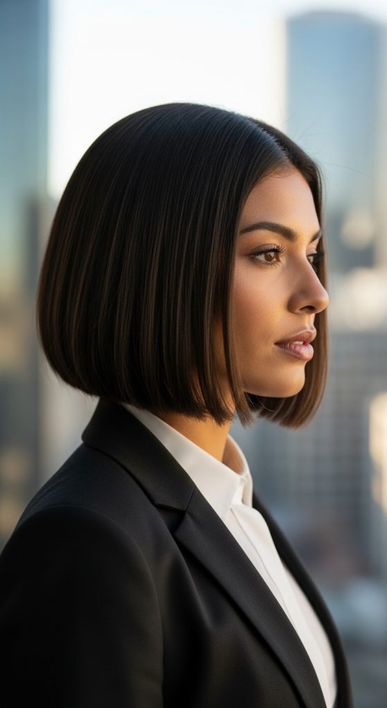 16. Textured Inverted Bob