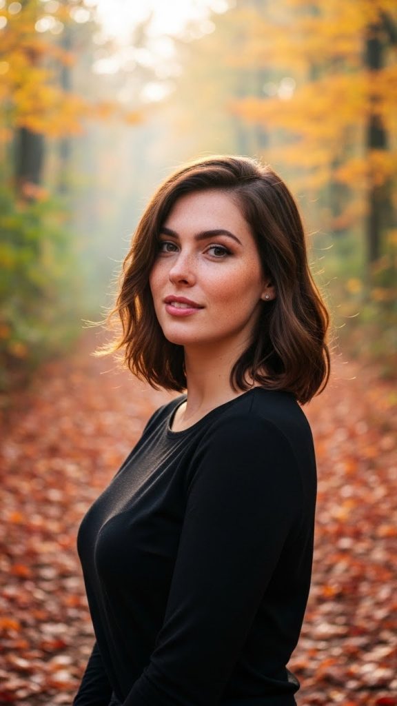 2. Soft Layered Fall Bob