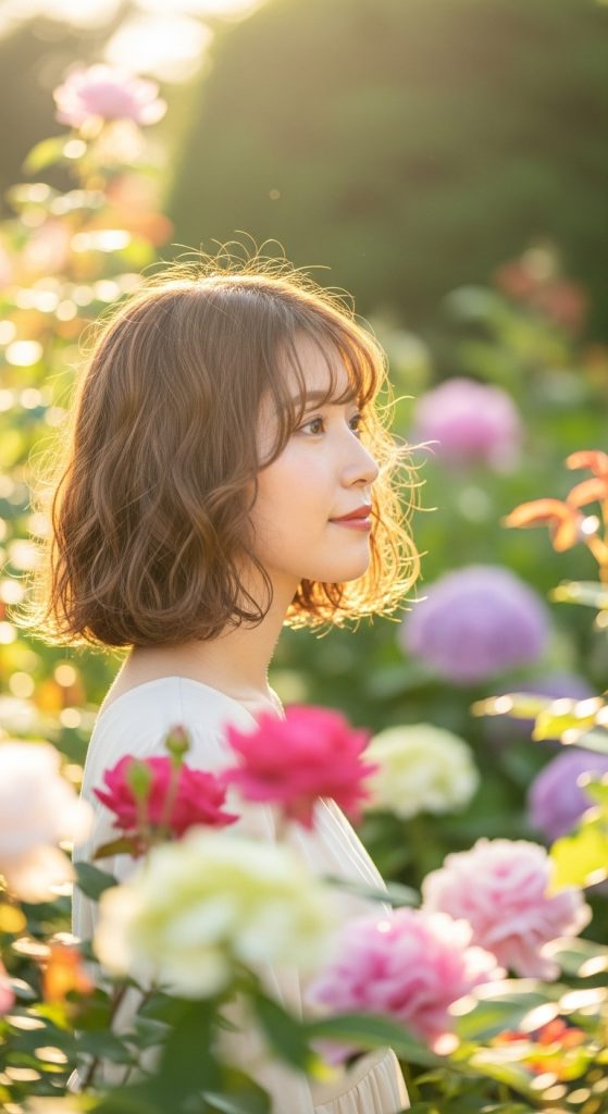 23. Airy Light Wavy Bob