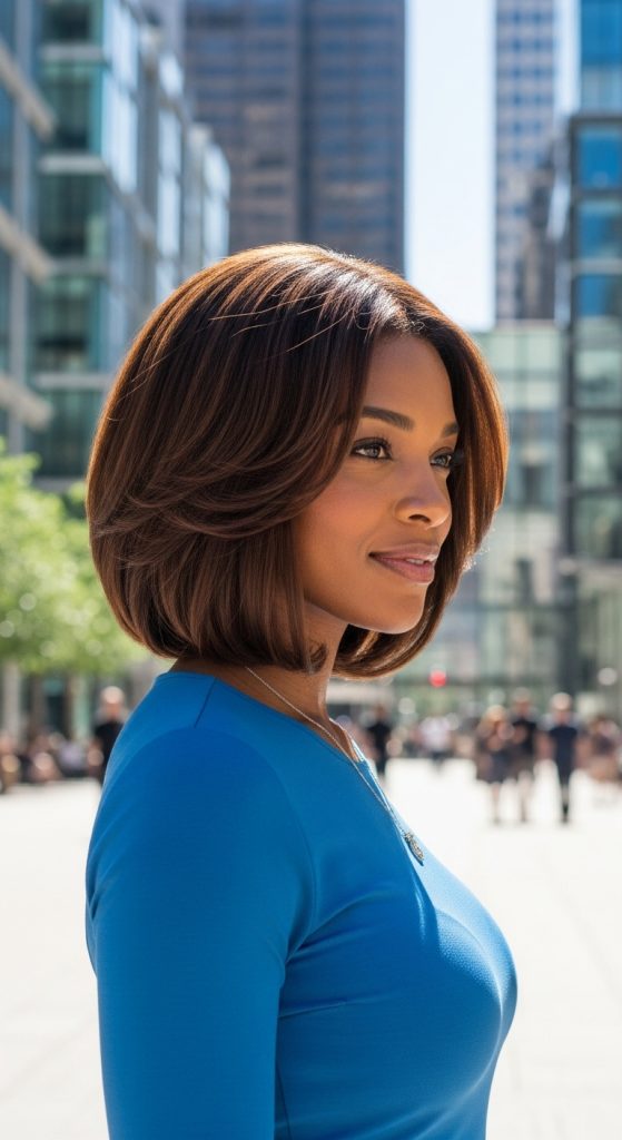 29. Stacked Bob with Volume