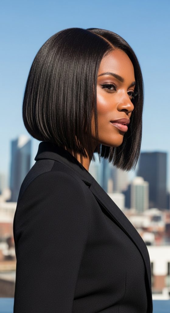 3. Sharp Angled Inverted Bob