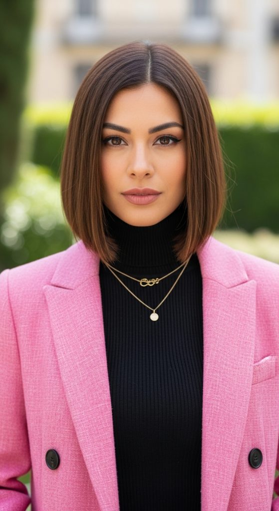 6. Blunt Lob (Long Blunt Bob)