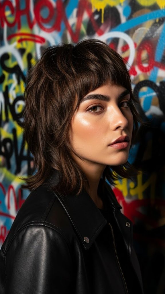 12. Layered Shaggy Bob