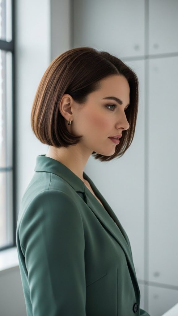 13. Short Stacked Bob