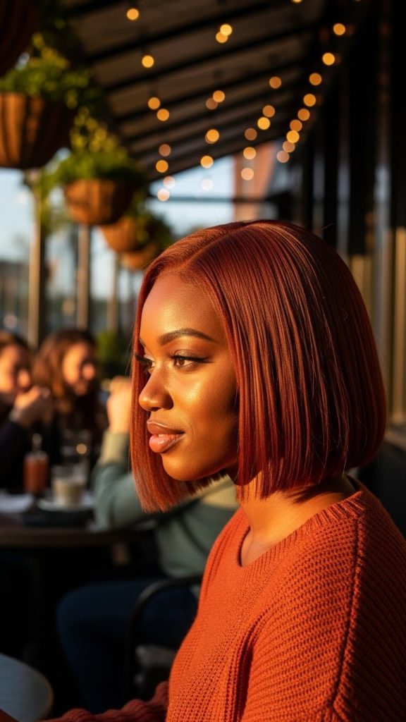 17. Fiery Red Statement Bob