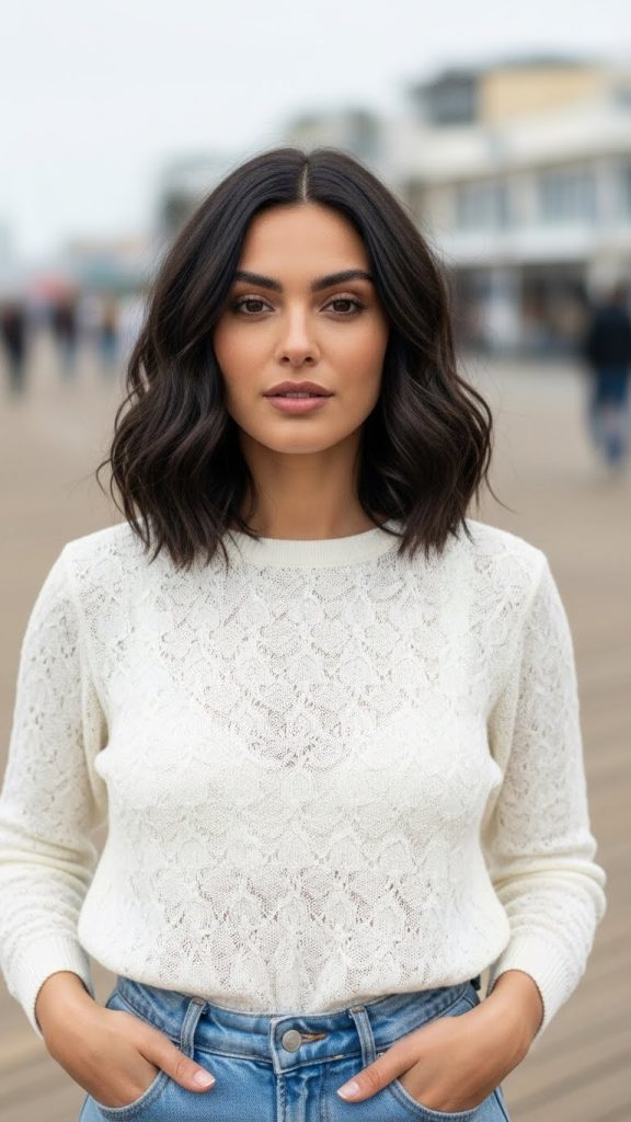 18. Fun-Professional Wavy Lob