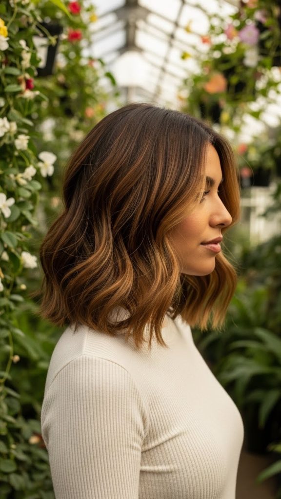 20. Shoulder-Length Bob with Soft Waves