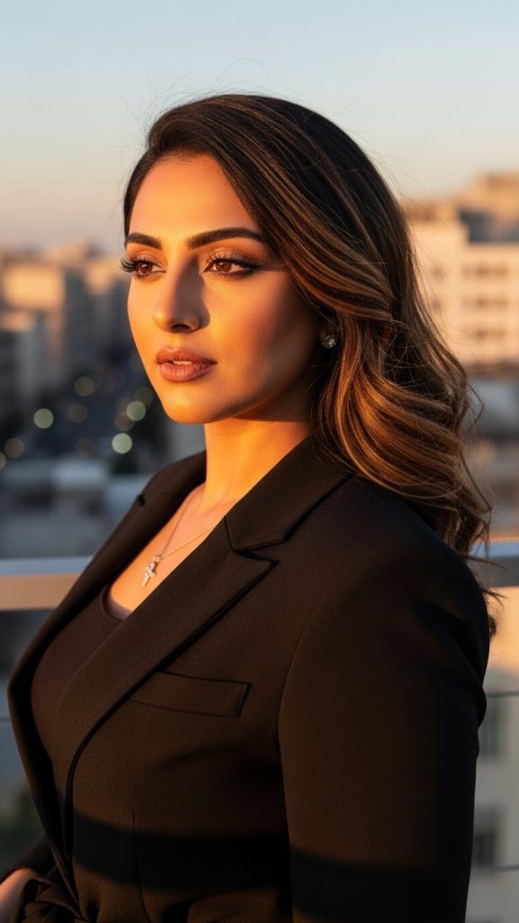 21. Asymmetrical Lob with Highlights