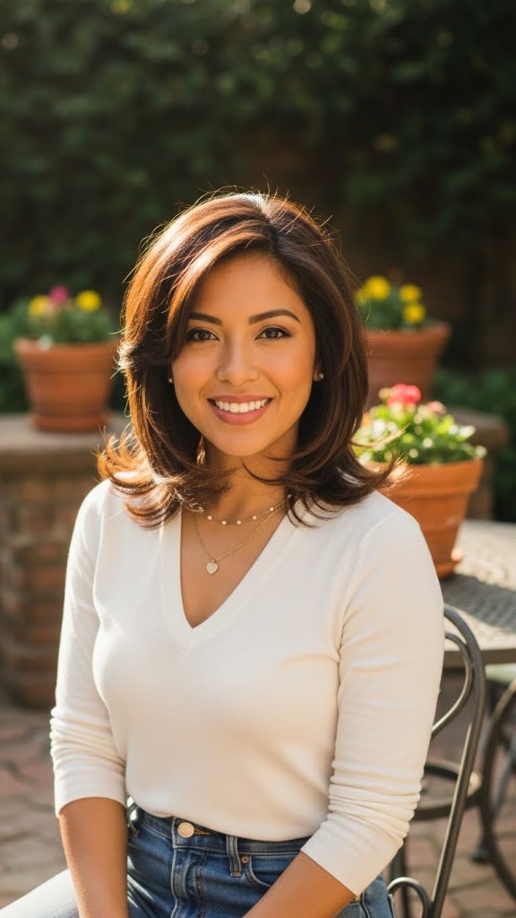 8. Flippy Layered Bob